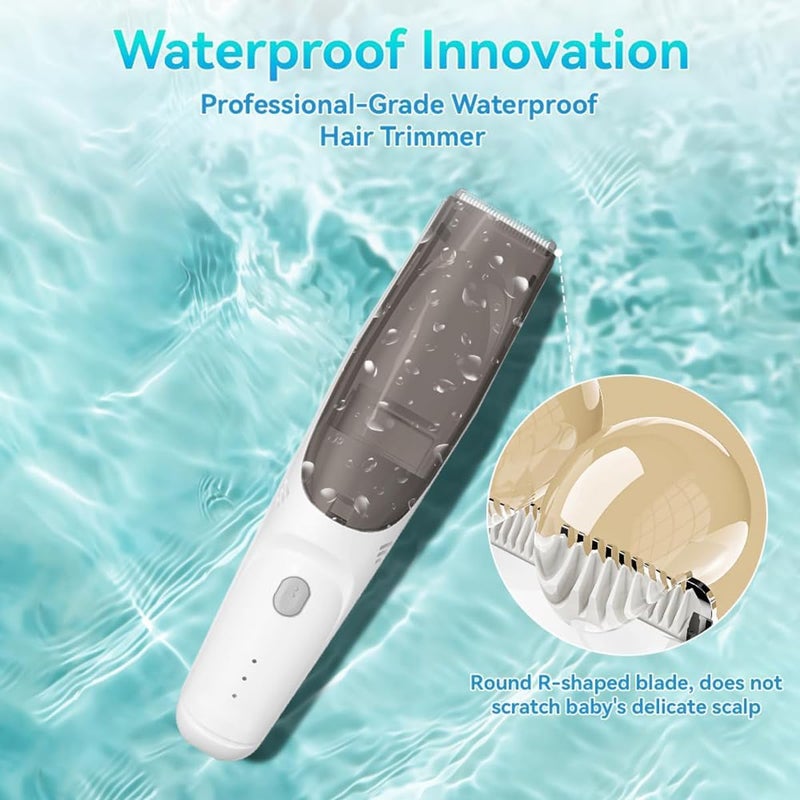 HARPIMER Vacuum Baby Hair Clippers with Dual Motor Power - Image 5